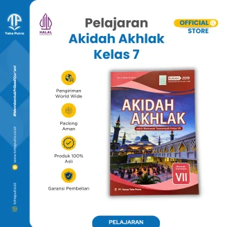 Pelajaran Akidah Akhlak Kelas 7 MTs Kurikulum 2019